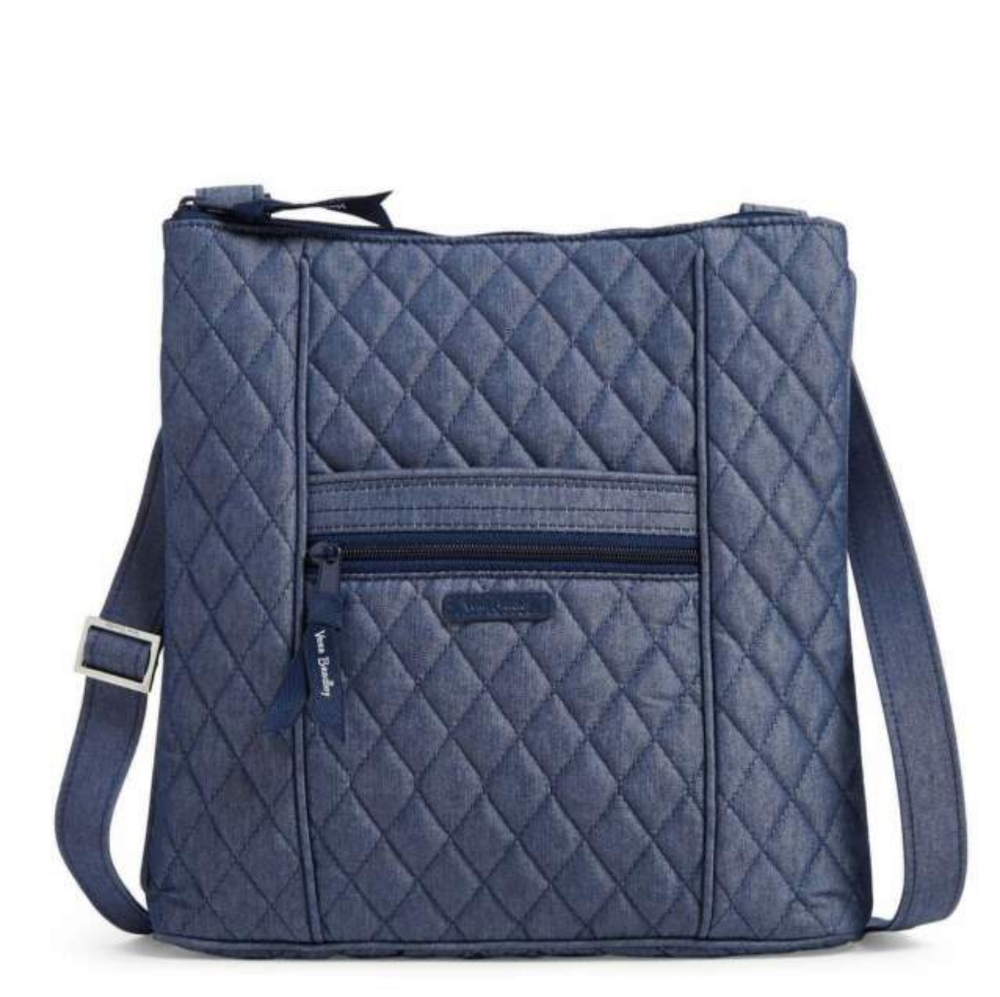 Vera Bradley Moonlight Navy Hipster w/ Rose Inner